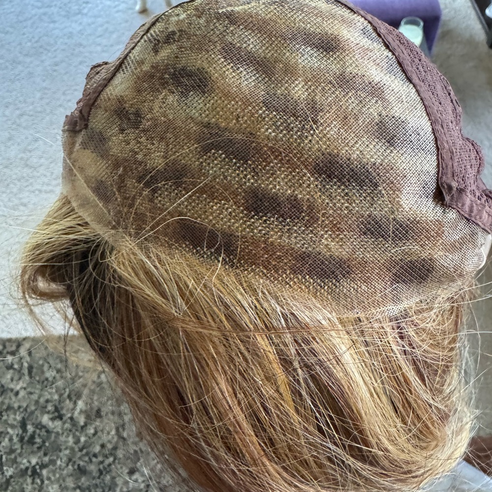 Wigs For Every Woman by Heather Dye – Francesca Wig in Strawberry Burlini - Picture 7 of 7